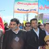 گزارش تصویری از حضور کارگزاران حج و زیارت در راهپیمائی 22 بهمن