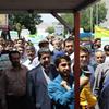 شرکت کارکنان و کارگزاران حج و زیارت استان در راهپیمایی روز قدس